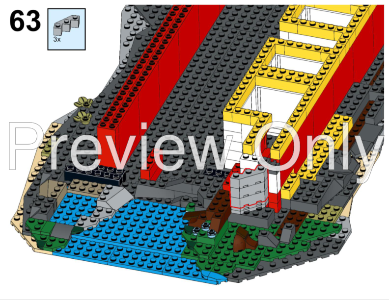 LEGO MOC Cliff Retreat by tarlinator | Rebrickable - Build with LEGO