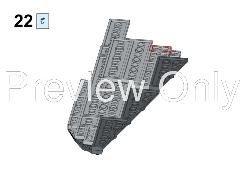 LEGO MOC Horten HO - 229 V3 - German Livery 1:38 by Soiij | Rebrickable ...