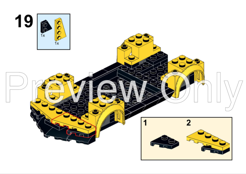 LEGO MOC The Wraith 77' Trans AM Movie Car by Baconator84 | Rebrickable ...