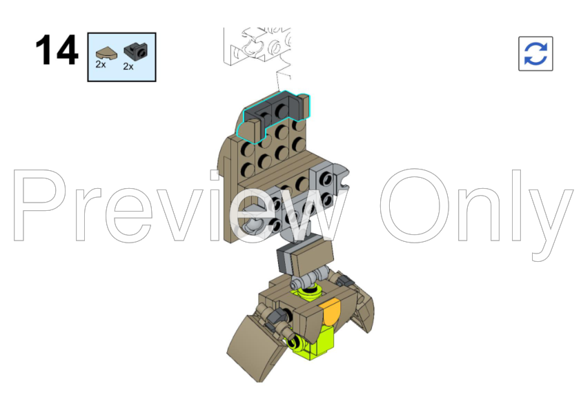 Rhinox Instructons LEGO MOC-182368 Rhinox by EXCALIBURtheONE | Rebrickable - Build with LEGO