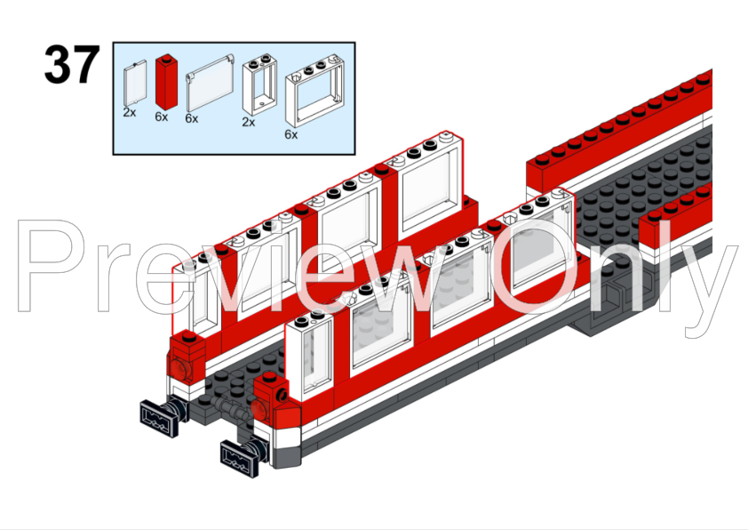 LEGO MOC DB nWagen 8W by deadbird988 | Rebrickable - Build with LEGO