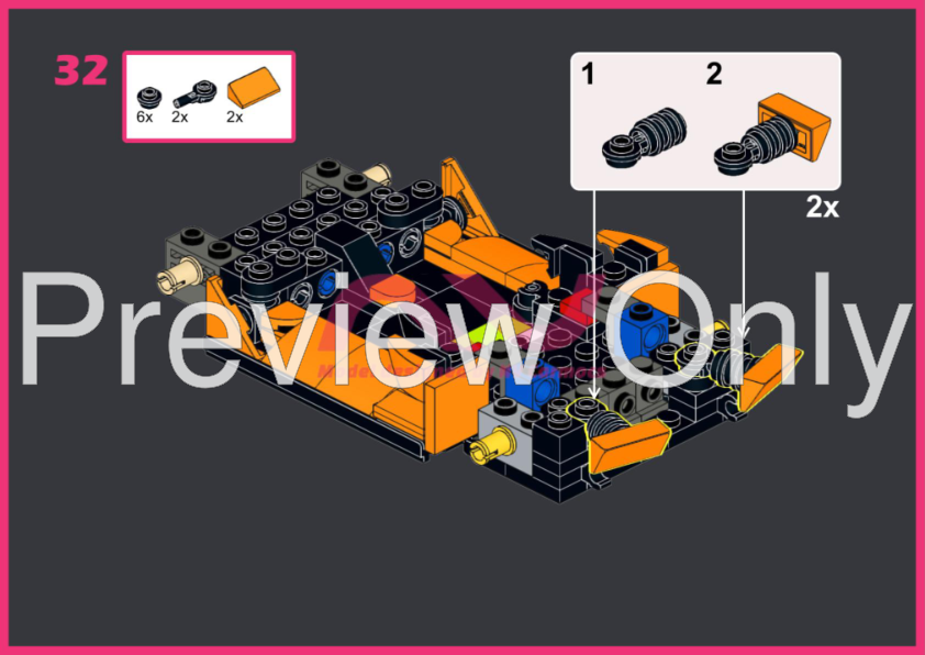 LEGO MOC-183027 Lamborghini Revuelto by NV Carmocs | Rebrickable