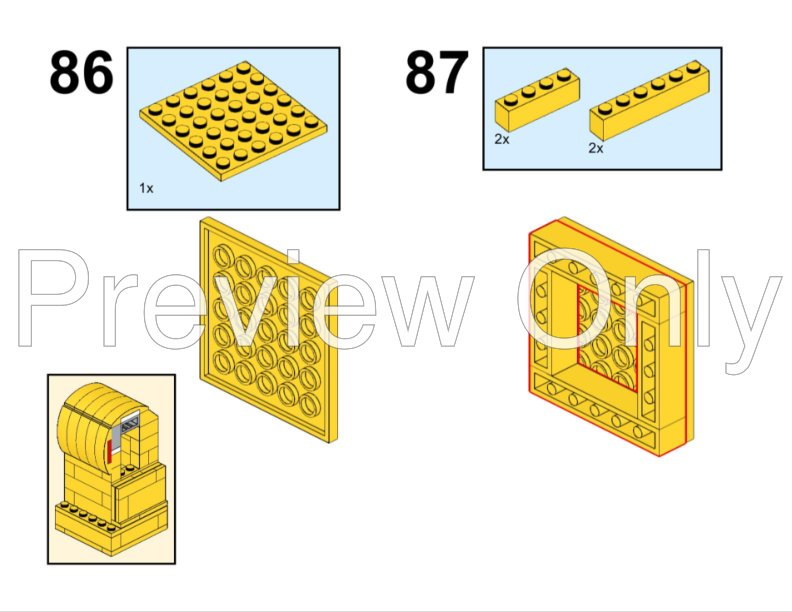 LEGO MOC-183155 Upscaled Minifigure Marge by Michelanlego
