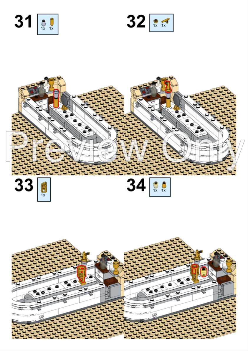 LEGO MOC-183202 Modular Mos Eisley Cantina by terauma