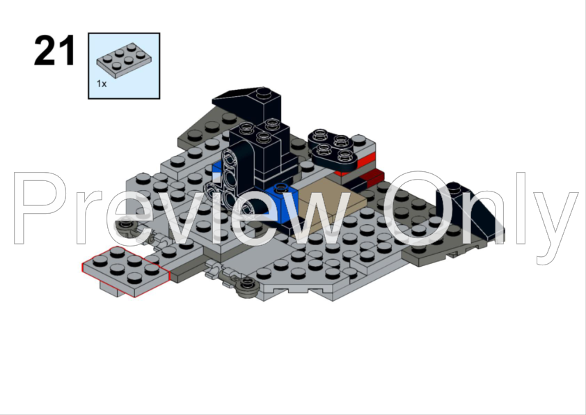 LEGO MOC Delta-7 Aethersprite-class Light Interceptor by