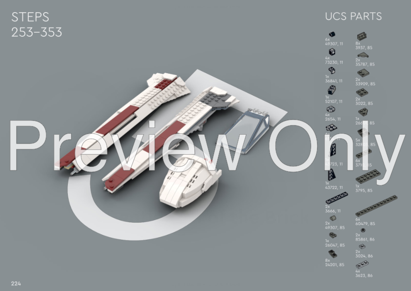 LEGO MOC 75355 X Wing Starfighter UCS - MOD by GotB | Rebrickable