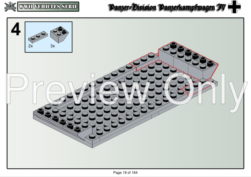 LEGO MOC Panzerkampfwagen IV by AlessandroMaffioli | Rebrickable ...