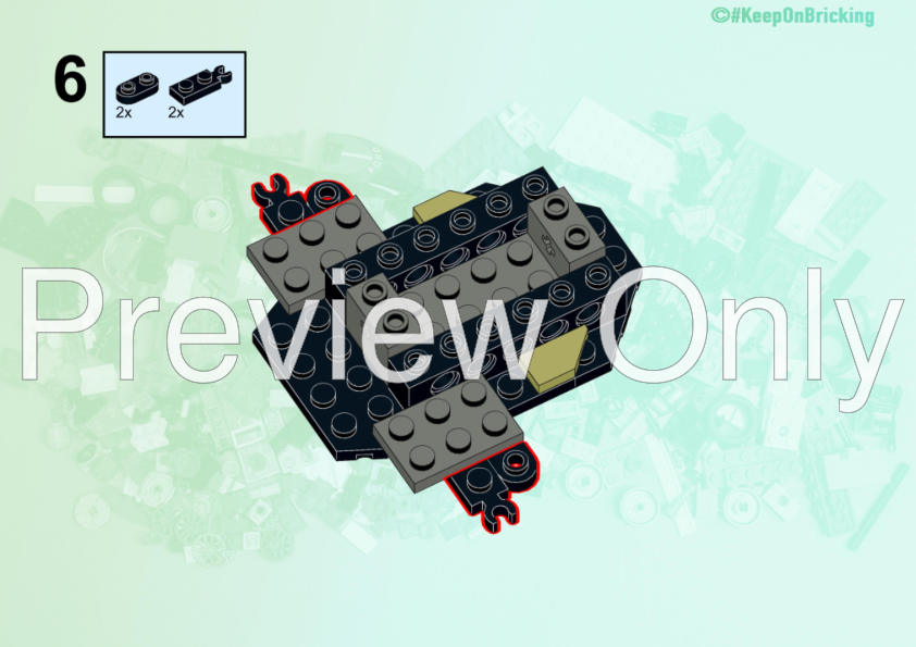 はなぱっど LEGO MOC 76923 Air Swoosh by Keep On Bricking | Rebrickable