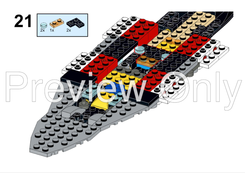 最新入荷 LEGO MOC Starfighter Heavy Aethersprite Super Delta-7X アクセサリー