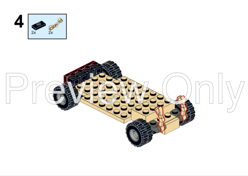 LEGO MOC MRZR D2 Light Tactical Vehicle (LTV) by Sean.1 | Rebrickable ...