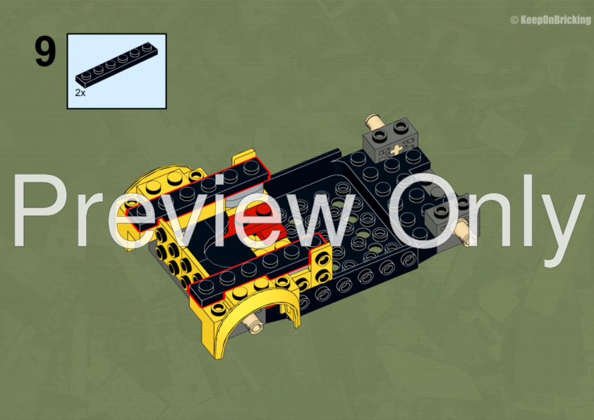 LEGO MOC 76924 Cargo Vehicle by Keep On Bricking | Rebrickable