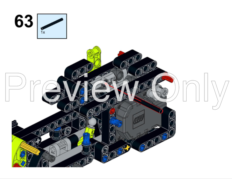 LEGO MOC 42161 & 42138 - Pull Back Hybrid Car by Technicisthebest
