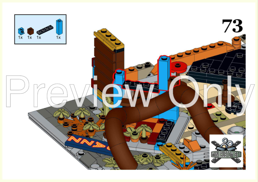 LEGO MOC-186483 Lego Set 10312 Jazz Club Apocalypse Version by
