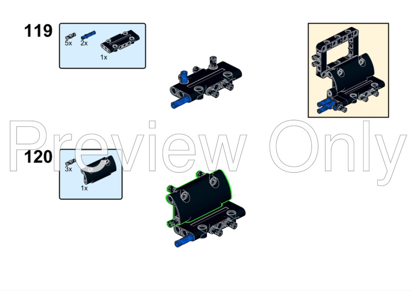 LEGO MOC-186820 Subaru Impreza 22B STi by Axillus | Rebrickable