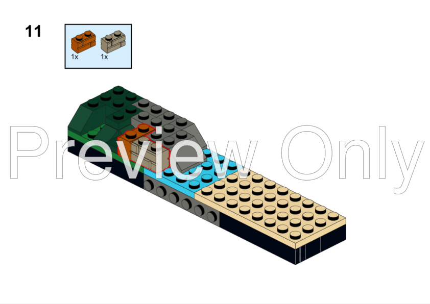 LEGO MOC-188782 South Korea's Seoul 서울 Postcard by briyzexo
