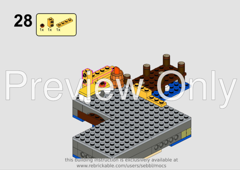 LEGO MOC 60422: Trawler & Fish Processing Station by sebbl ...