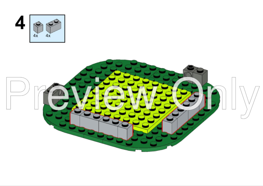 ZITIANYOUBUILD Ensemble de jouets modulaires de construction de château