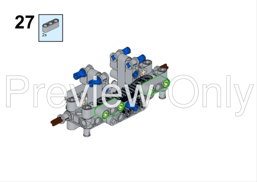 LEGO MOC-189802 2024 Ford Mustang GT by MZ1 | Rebrickable - Build