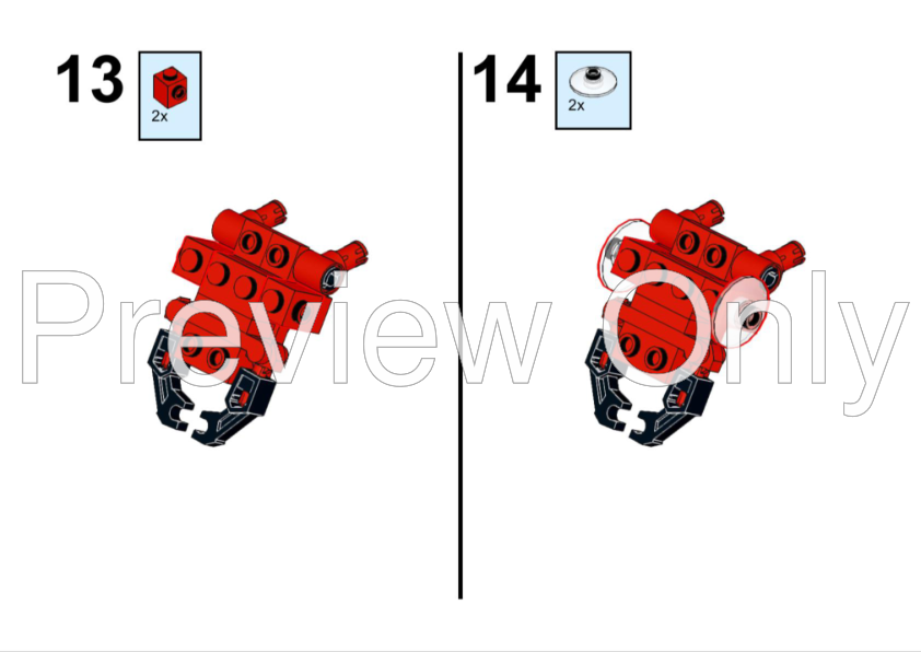 LEGO MOC (G) The Fire Ant Queen (Upgrade) by Groundedbuilder