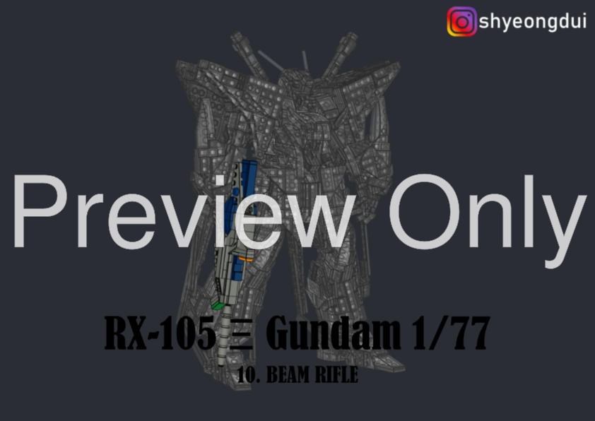 LEGO MOC-192668 RX-105 Xi Gundam by shyD | Rebrickable - Build