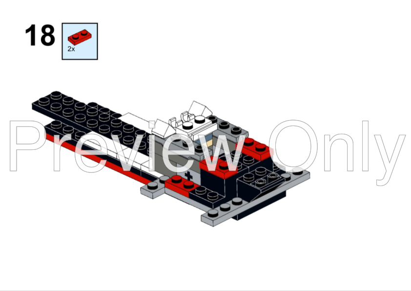 BH 改 LEGO MOC-192932 Clone Z-95 Headhunter Starfighter - Alternate