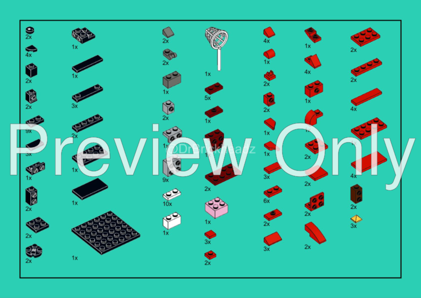 LEGO MOC Flick (Animal Crossing) Brickheadz by DrBrickheadz