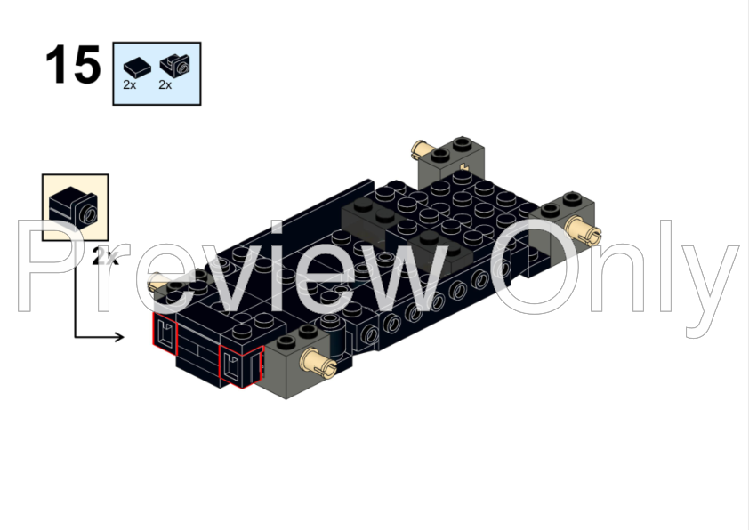 LEGO MOC Subaru STI Mighty Car Mods Build by Teroys Builds