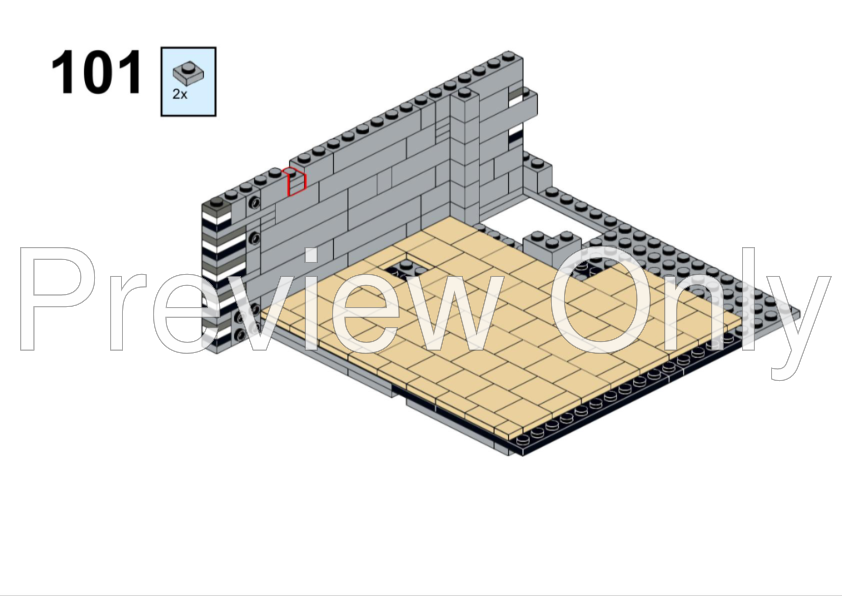 LEGO MOC Paramount Tower by emk.offline | Rebrickable - Build with LEGO