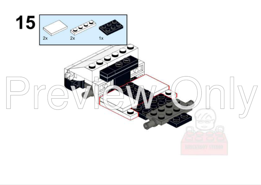 LEGO MOC USPS Mail Truck Grumman LLV by bricksboy Rebrickable