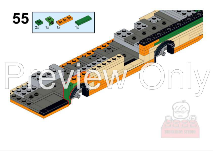 LEGO MOC MOC#98 Japan Tokyo Toei Bus, 日本 都営バス by bricksboy