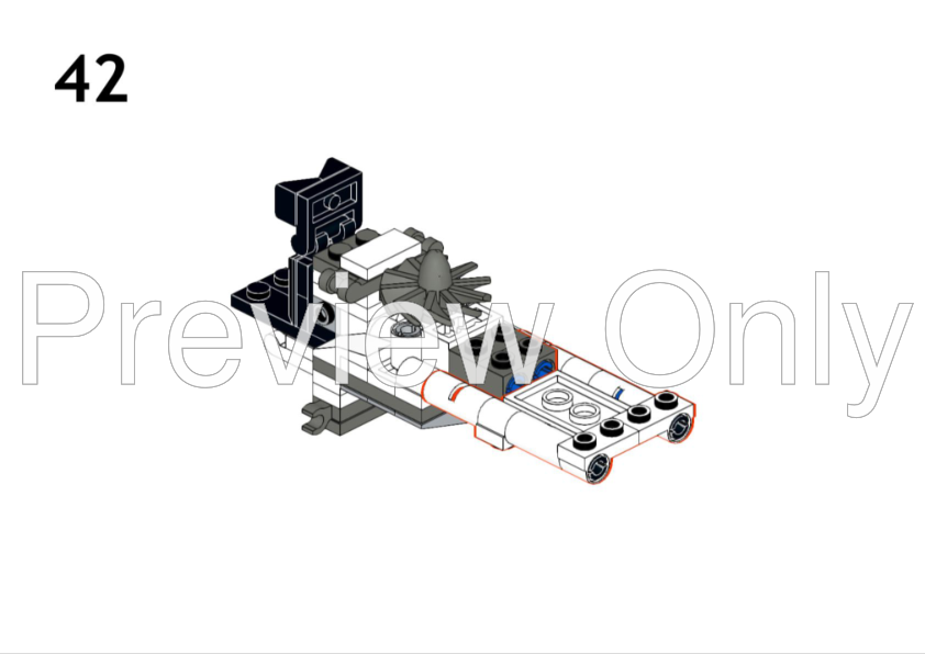 Lego Mini Figure Lockheed Accessory LEGO MOC-195925 Minifigure Scale Lockheed Martin F-35B Lightning II by ...