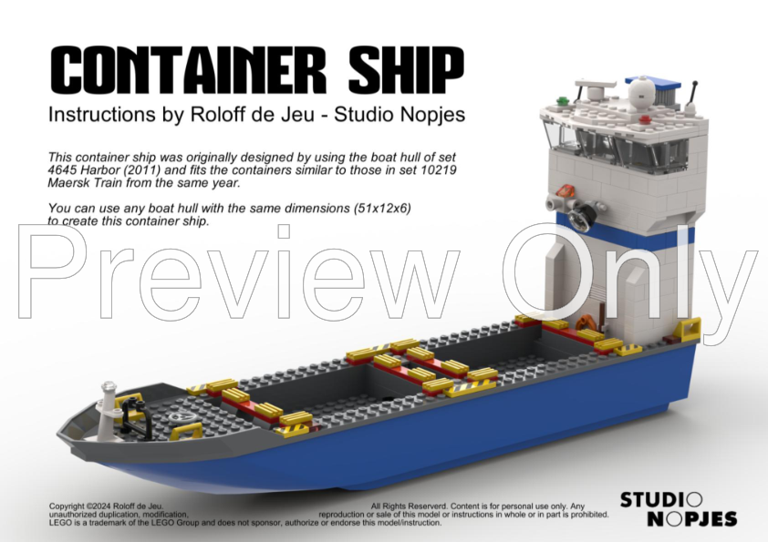 Lepin Maersk Ship Lepin Ship Hotsell