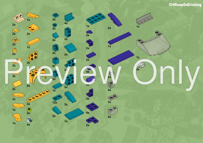 LEGO MOC 76935 Fastamaro by Keep On Bricking | Rebrickable - Build