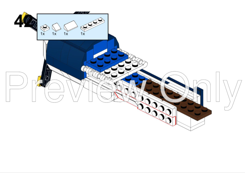 LEGO MOC-196732 F4U Corsair by Militarized Bricks | Rebrickable
