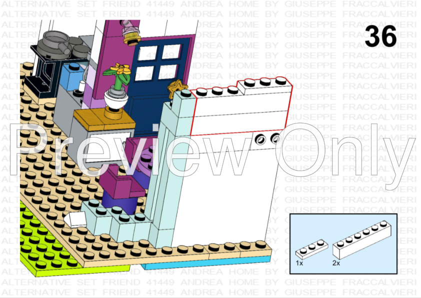 41449 Andreas Lego Friends Andrea's House Instructions LEGO