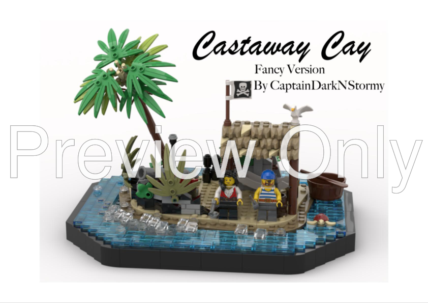 LEGO MOC-197100 Castaway Cay by CaptainDarkNStormy | Rebrickable