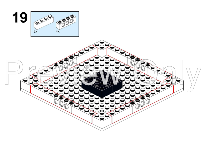 LEGO MOC Winter Village - Display for set 10339 - Santa's Post
