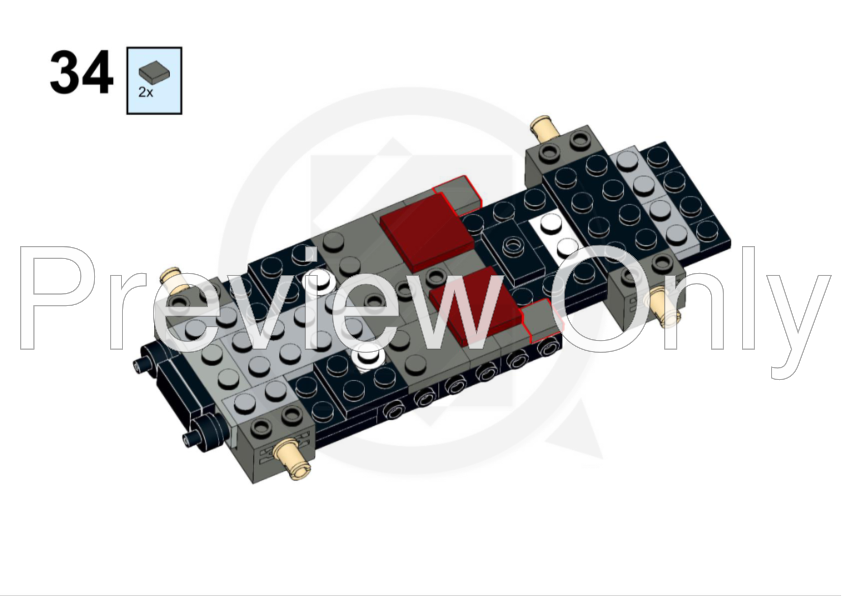 LEGO MOC Initial D Toyota AE86 Sprinter Trueno by Z.Design