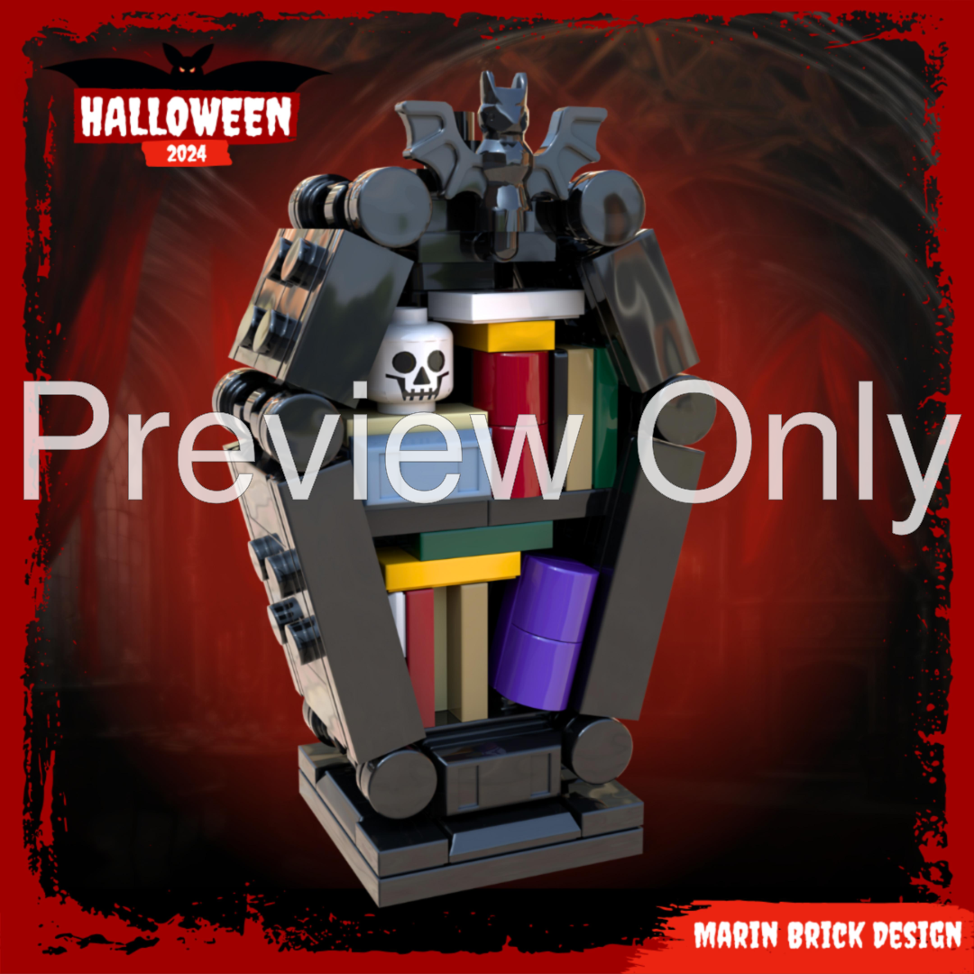 LEGO MOC Lego Vampire Furniture Full PACK Halloween Medieval DnD