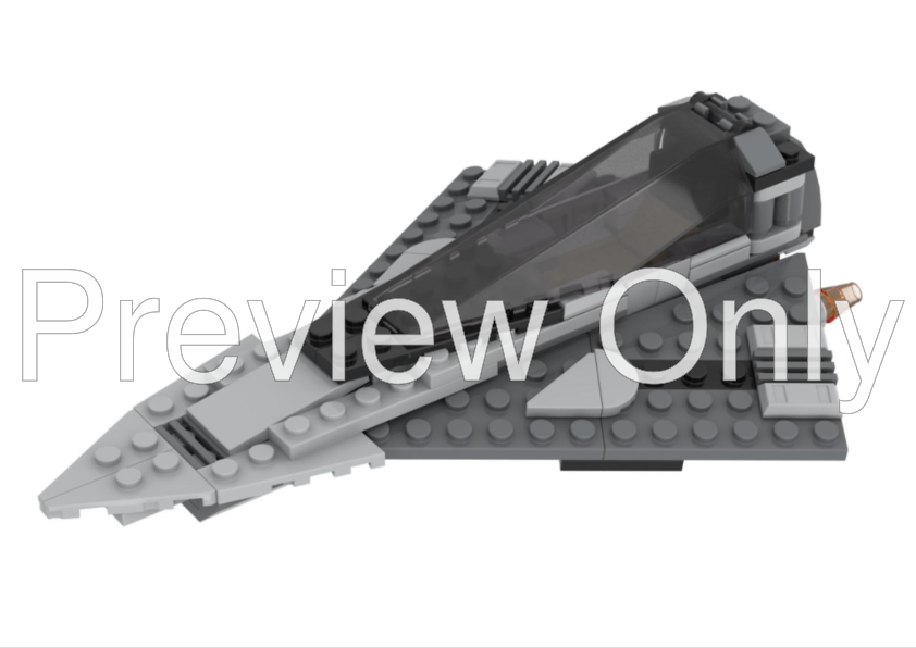 LEGO MOC Delta Inspired Alternate Build of 75346 Pirate Snub Fighter by