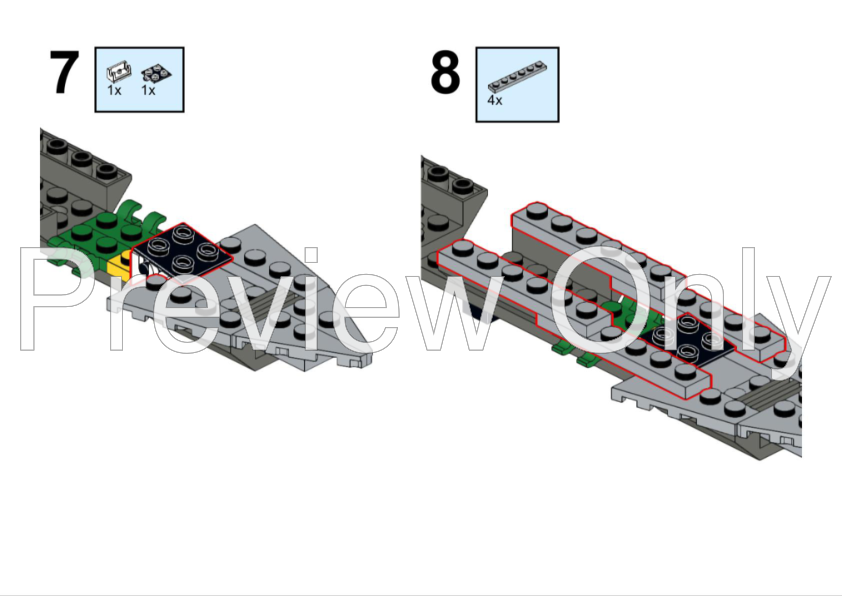 LEGO MOC Delta Inspired Alternate Build of 75346 Pirate Snub Fighter by