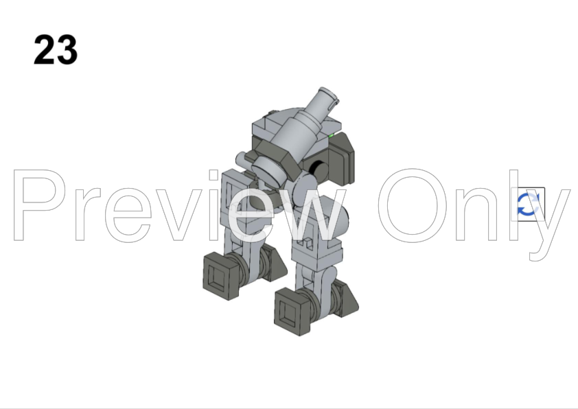 LEGO MOC Mini Mech Battalion Series 01 by Mechalaro Rebrickable