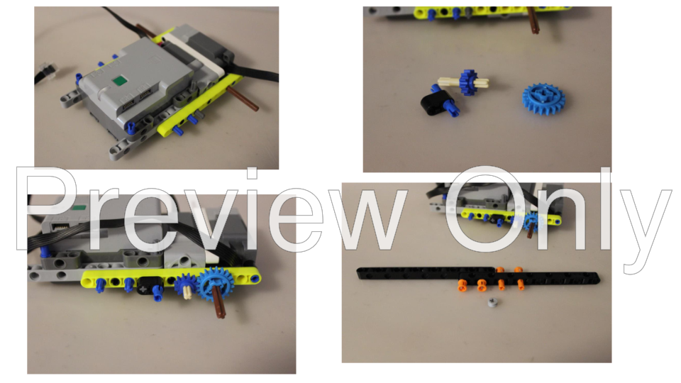 LEGO MOC-199662 Snow groomer 42140 alternative model by Omanb571