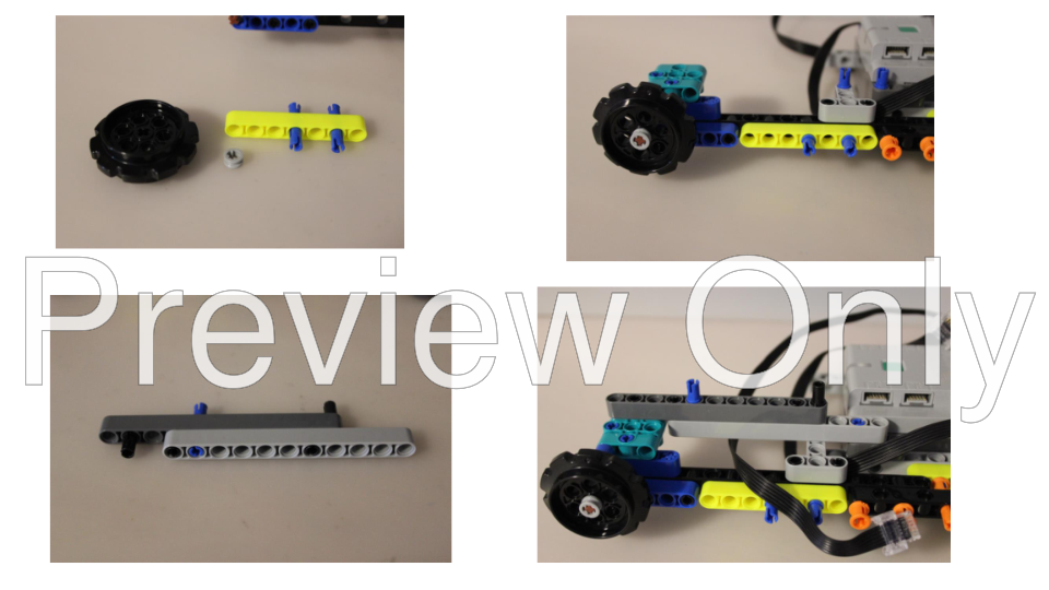 LEGO MOC-199662 Snow groomer 42140 alternative model by Omanb571