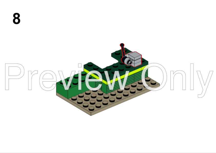 LEGO MOC Vegetable Stand by gabizon Rebrickable Build with LEGO