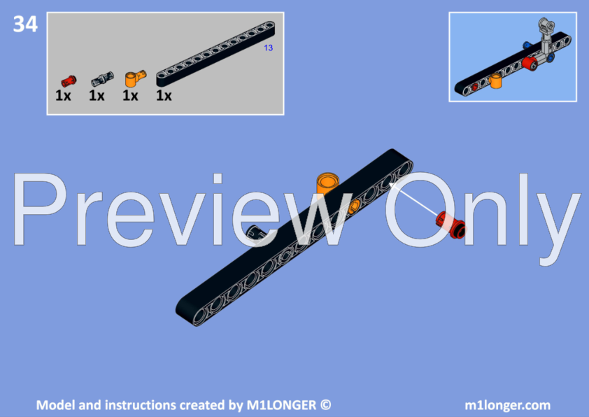 LEGO MOC 42173 F1 K.R. Concept by M_longer | Rebrickable - Build