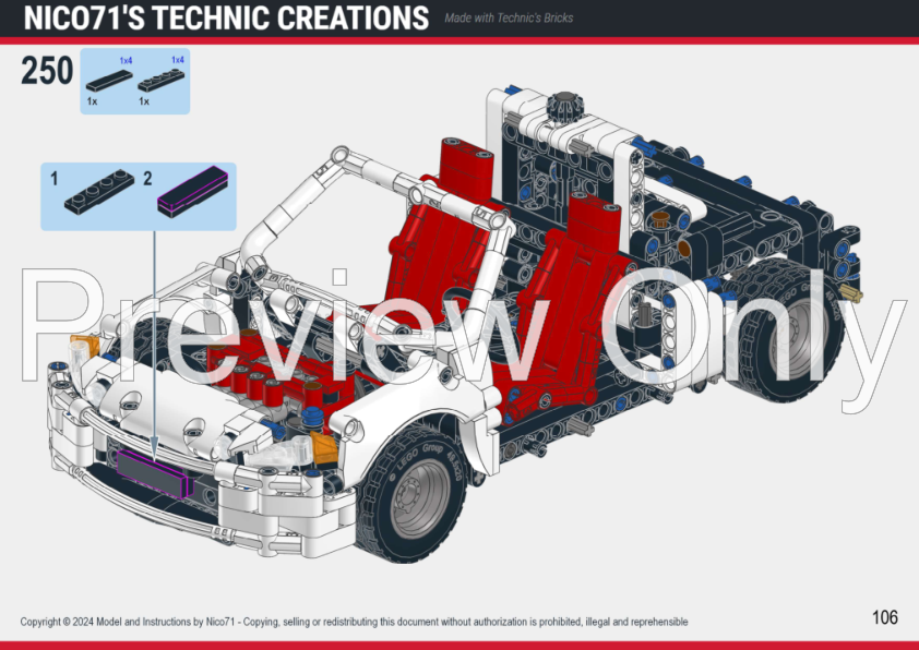 LEGO MOC Honda CR-X del Sol by Nico71 | Rebrickable - Build with LEGO