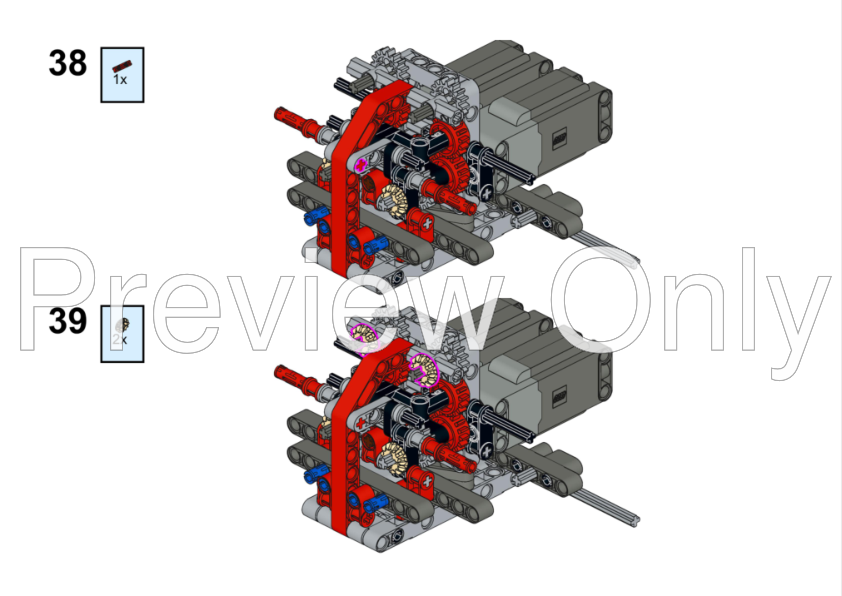 LEGO MOC-200871 8043-b Modernized Tracked Loader by mla2