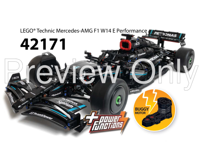 LEGO® 42171 Mercedes-AMG F1 W14 E Performance - ToyPro
