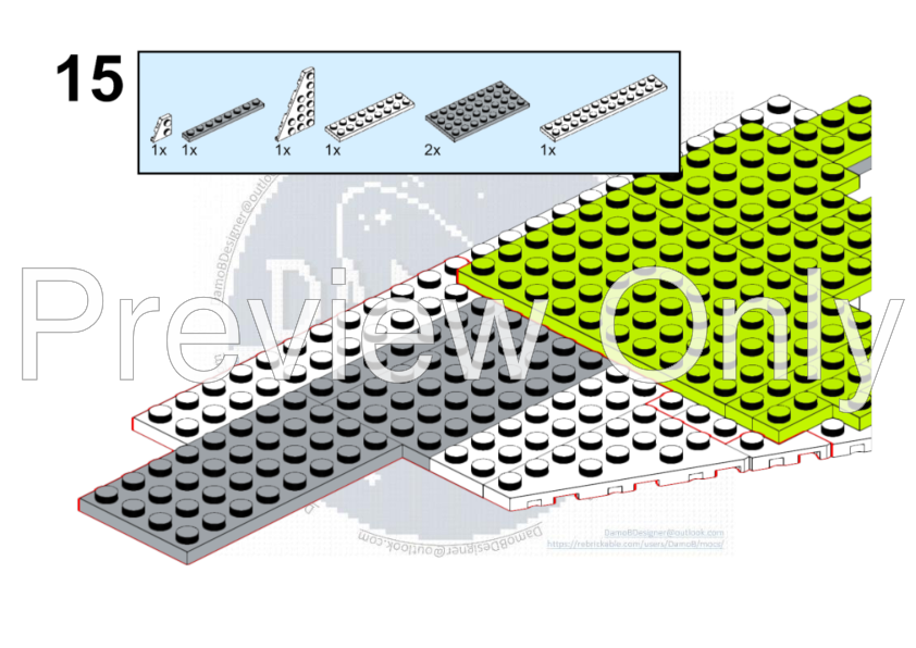 LEGO MOC Stratolaunch Boeing 747-400 Spirit of Mojave by DamoB